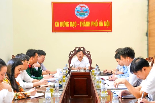 Xã Hưng Đạo triển khai nhiệm vụ công tác sau ngày hội bầu cử