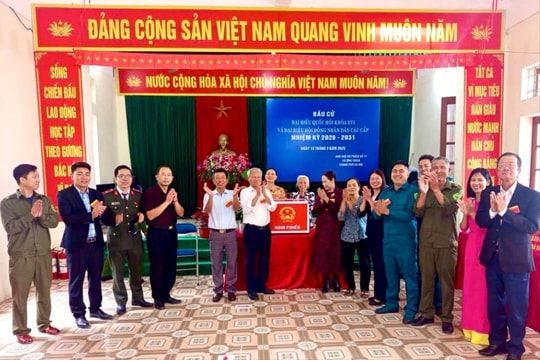 Ứng Thiên - trọn vẹn ngày hội lớn của cử tri
