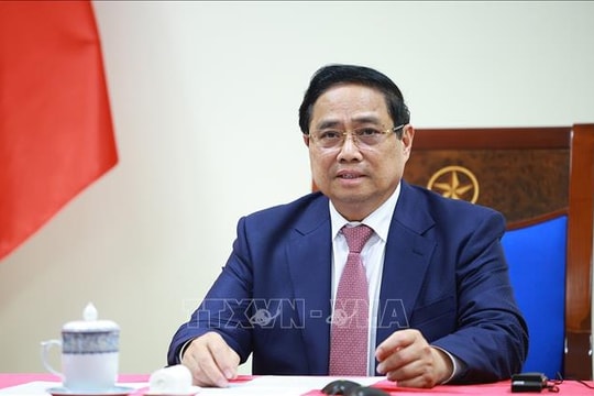 Thủ tướng Phạm Minh Chính điện đàm với Tổng thống Cộng hòa Angola