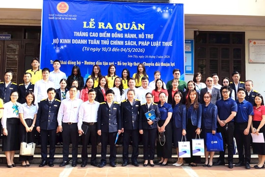 Tháng cao điểm đồng hành, hỗ trợ hộ, cá nhân kinh doanh thực hiện đúng quy định về thuế