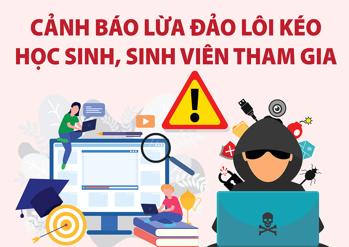 Cảnh báo lừa đảo lôi kéo học sinh, sinh viên mở, cho thuê tài khoản ngân hàng