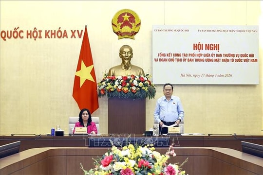 Hội nghị liên tịch giữa Ủy ban Thường vụ Quốc hội và Đoàn Chủ tịch Ủy ban Trung ương MTTQ Việt Nam