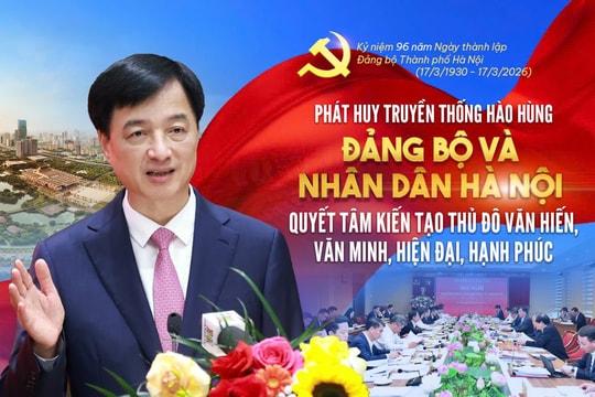Phát huy truyền thống hào hùng - Đảng bộ và Nhân dân Hà Nội quyết tâm kiến tạo Thủ đô văn hiến, văn minh, hiện đại, hạnh phúc