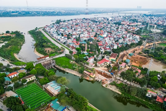 Toàn cảnh công trường chống ngập lớn nhất phía Tây Bắc Thủ đô