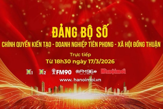 [TRỰC TIẾP] Thời sự đặc biệt: Đảng bộ số - Chính quyền kiến tạo - Doanh nghiệp tiên phong - Xã hội đồng thuận