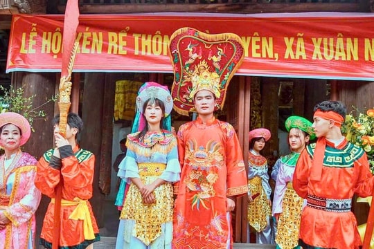 Độc đáo Lễ hội kén rể Đường Yên – Di sản văn hoá phi vật thể Quốc gia