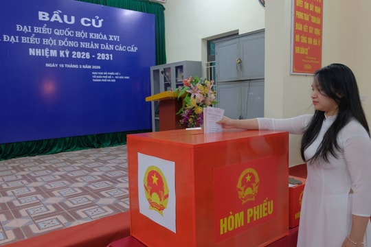 Xã Sóc Sơn: 6/6 đơn vị bầu cử bầu đủ 5 đại biểu HĐND cấp xã