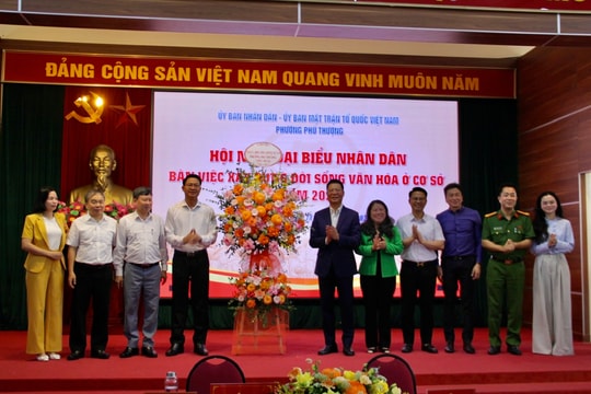 Phú Thượng phát huy vai trò nhân dân trong xây dựng đời sống văn hóa ở cơ sở