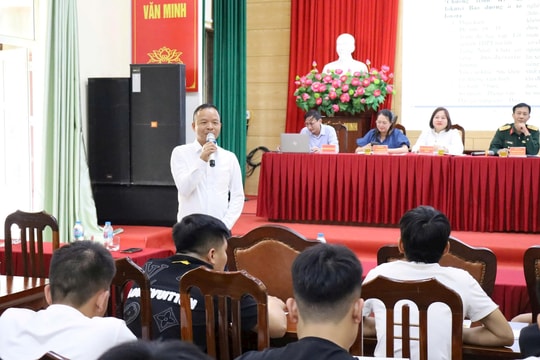 Xã Phú Cát đồng hành tìm việc làm cùng bộ đội xuất ngũ