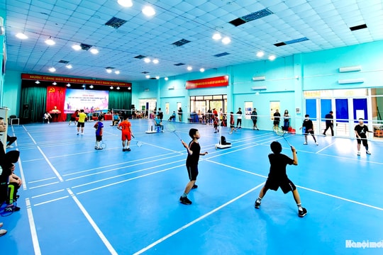 Sôi nổi Giải thể thao học sinh phổ thông phường Nghĩa Đô
