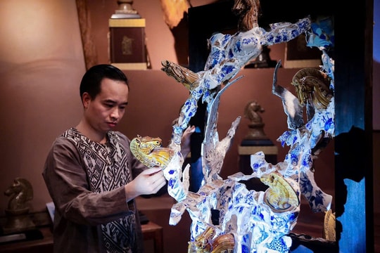Lan tỏa giá trị văn hóa Việt Nam qua nghệ thuật điêu khắc ánh sáng
