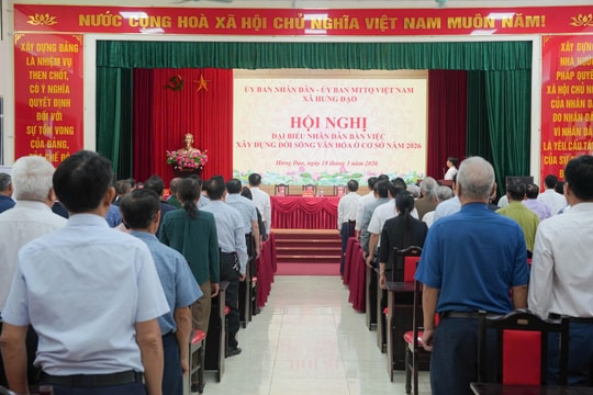 Xã Hưng Đạo phát huy dân chủ, xây dựng đời sống văn hóa cơ sở