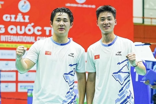 Hải Đăng, Tiến Minh, Đức Phát tranh tài tại Giải cầu lông quốc tế Ciputra Hanoi – Yonex Sunrise 2026
