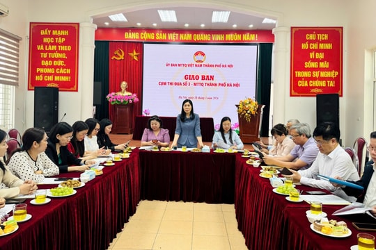Cụm thi đua số 3 tích cực thực hiện nhiệm vụ công tác Mặt trận