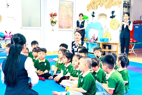 Xã Nam Phù: Lồng ghép quyền con người trong công tác giáo dục mầm non