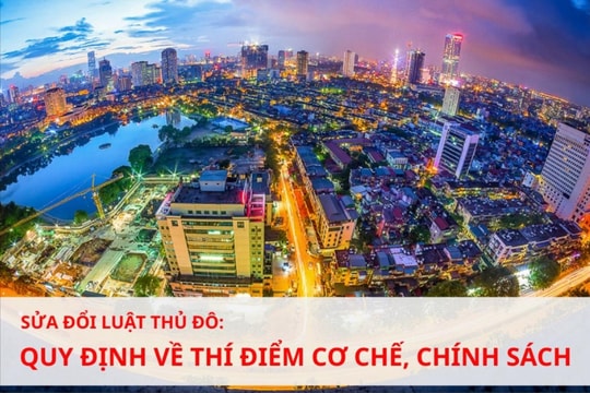[Podcast] Sửa đổi Luật Thủ đô: Quy định về thí điểm cơ chế, chính sách