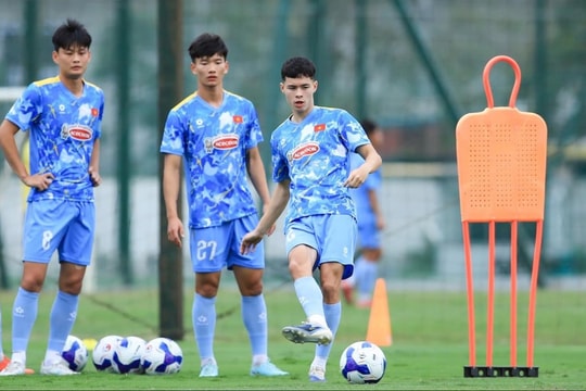U23 Việt Nam tích cực tập luyện trước Giải CFA Team China 2026
