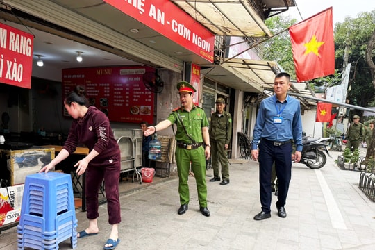 Phường Ô Chợ Dừa gỡ "điểm nghẽn" trật tự đô thị, giao thông