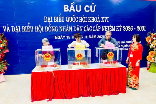 Những bước chân thầm lặng phía sau thành công của cuộc bầu cử