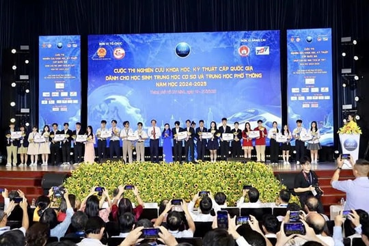 100% địa phương tham gia Cuộc thi nghiên cứu khoa học, kỹ thuật cấp quốc gia