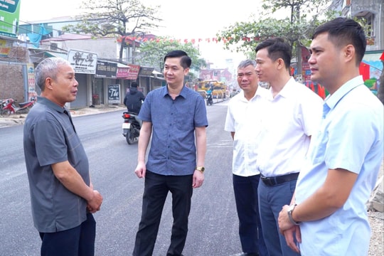Xã Dân Hòa: Đẩy nhanh tiến độ thi công đường 429A