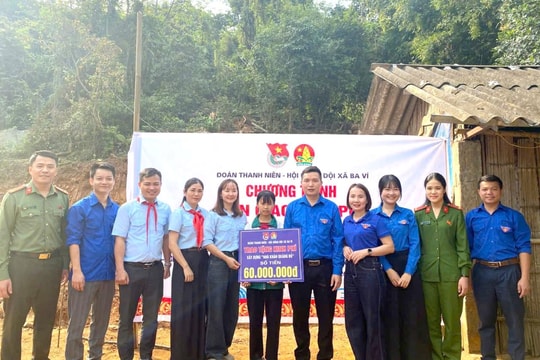 Tuổi trẻ xã Ba Vì khẳng định dấu ấn với những hành động thiết thực vì cộng đồng