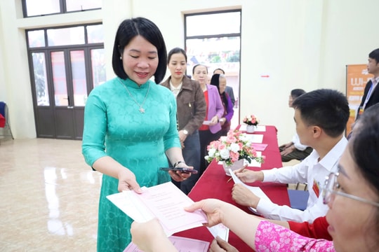 HĐND xã Quảng Oai nhiệm kỳ 2026-2031 có 26 đại biểu