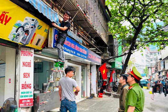 Phường Kim Liên tập trung tháo gỡ điểm nghẽn về trật tự đô thị