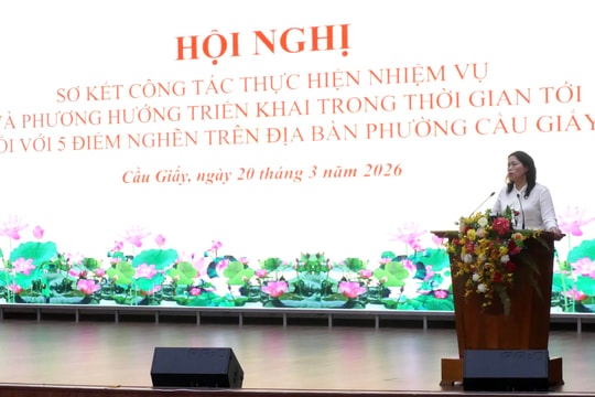 Cầu Giấy quyết liệt khơi thông 5 “điểm nghẽn” để xây dựng đô thị văn minh