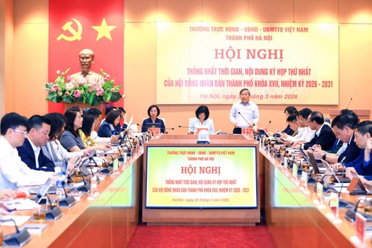 Kỳ họp thứ Nhất của HĐND thành phố Hà Nội khóa XVII dự kiến khai mạc ngày 30-3