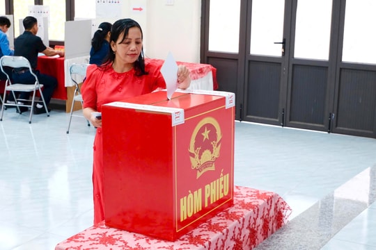 Cổ Đô: 28 đại biểu trúng cử HĐND xã