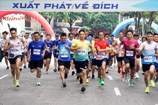 Phú Xuyên thúc đẩy phong trào thể dục - thể thao qua giải chạy Báo Hànộimới
