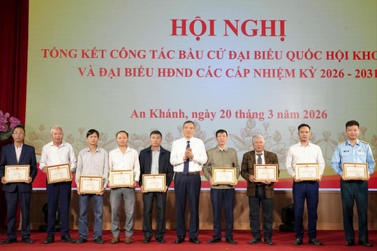 Xã An Khánh tổ chức kỳ họp thứ nhất HĐND xã nhiệm kỳ 2026-2031 vào sáng 24-3