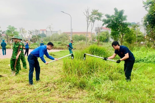 Tùng Thiện tổng vệ sinh môi trường trước Ngày chạy Olympic 2026