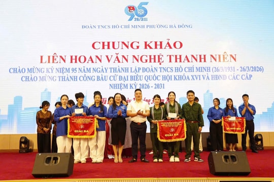 Tuổi trẻ phường Hà Đông tự hào, vững tin theo Đảng