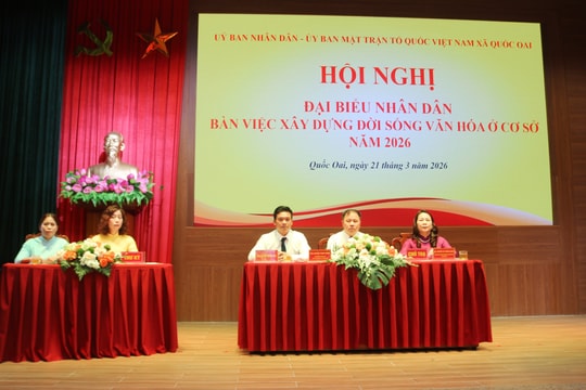 Quốc Oai phát huy dân chủ, xây dựng đời sống văn hóa từ cơ sở