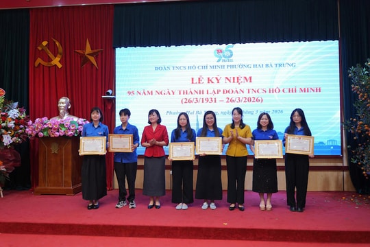 Tuổi trẻ phường Hai Bà Trưng xung kích sáng tạo và cống hiến