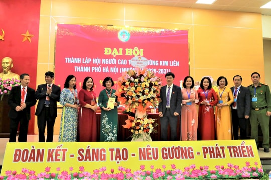 Đại hội thành lập Hội Người cao tuổi phường Kim Liên thành công tốt đẹp