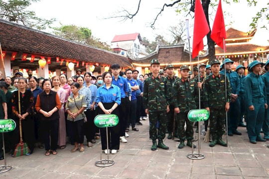 Phường Tây Tựu phát động tổng vệ sinh môi trường