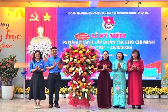 Đoàn phường Hồng Hà triển khai nhiều hoạt động thiết thực trong Tháng Thanh niên