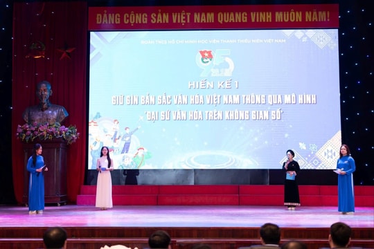 Học viện Thanh thiếu niên Việt Nam: Đối thoại với sinh viên, khơi dậy tinh thần kiến tạo giá trị cho xã hội