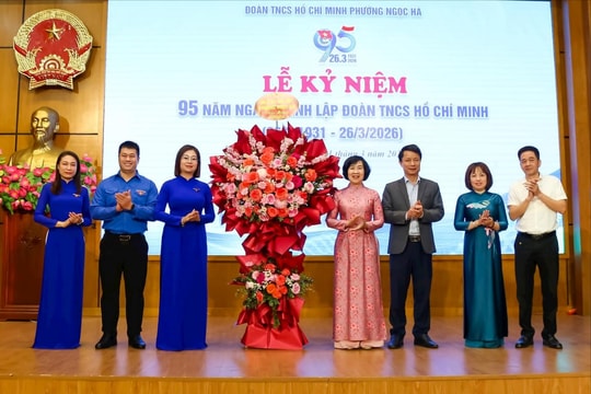 Tuổi trẻ phường Ngọc Hà xung kích trong kỷ nguyên số