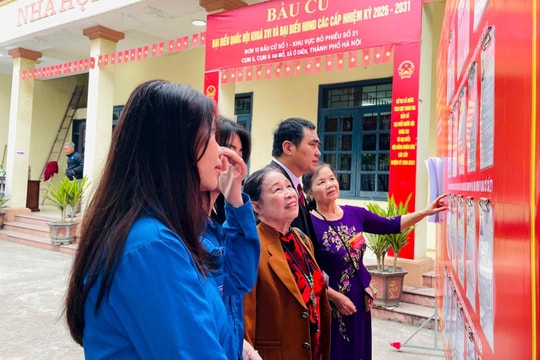 Hai mươi chín đại biểu trúng cử HĐND xã Ô Diên khóa II