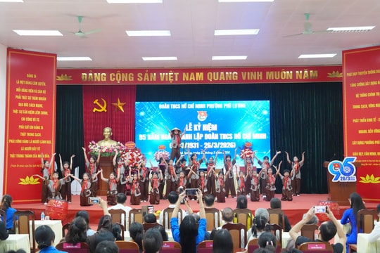 Phường Phú Lương kỷ niệm 95 năm thành lập Đoàn TNCS Hồ Chí Minh