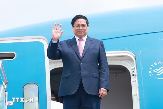 Thủ tướng Phạm Minh Chính lên đường thăm chính thức Liên Bang Nga