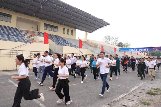 Ngày chạy Olympic vì sức khỏe toàn dân năm 2026: Khỏe để lập nghiệp, để cống hiến