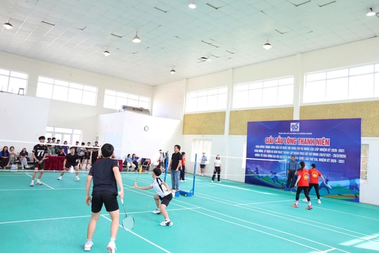 Giải cầu lông thanh niên xã Chương Dương tạo sân chơi gắn kết cộng đồng