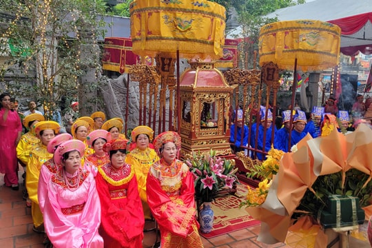 Khai mạc Lễ hội văn hoá truyền thống Đình làng Tựu Liệt (Hoàng Liệt)