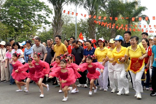 Cầu Giấy sôi nổi Ngày chạy Olympic vì sức khỏe toàn dân năm 2026