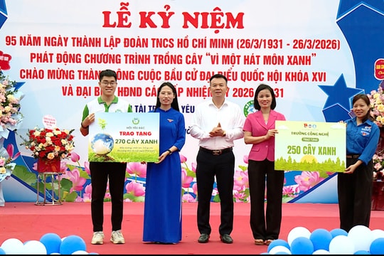 Xã Hát Môn kỷ niệm 95 năm Ngày thành lập Đoàn Thanh niên Cộng sản Hồ Chí Minh
